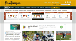 Desktop Screenshot of lostiempos.com